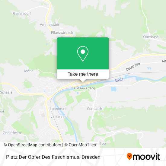 Карта Platz Der Opfer Des Faschismus
