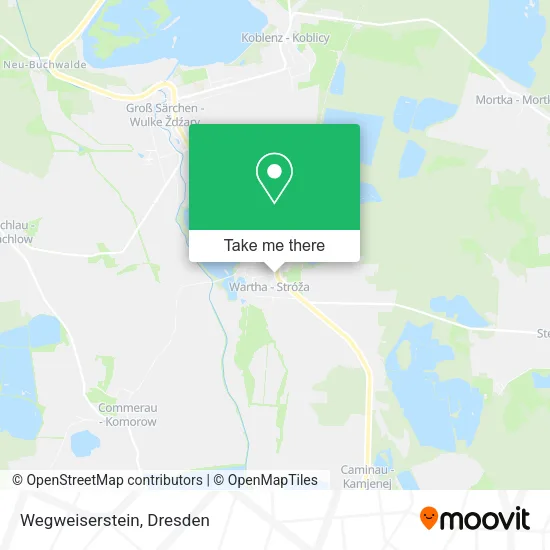 Карта Wegweiserstein