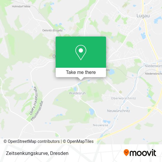 Карта Zeitsenkungskurve