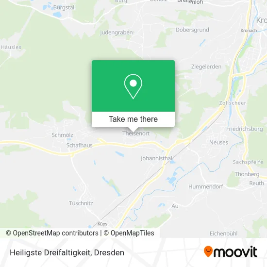 Карта Heiligste Dreifaltigkeit