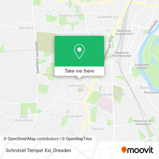 Карта Schnitzel Tempel Xxl