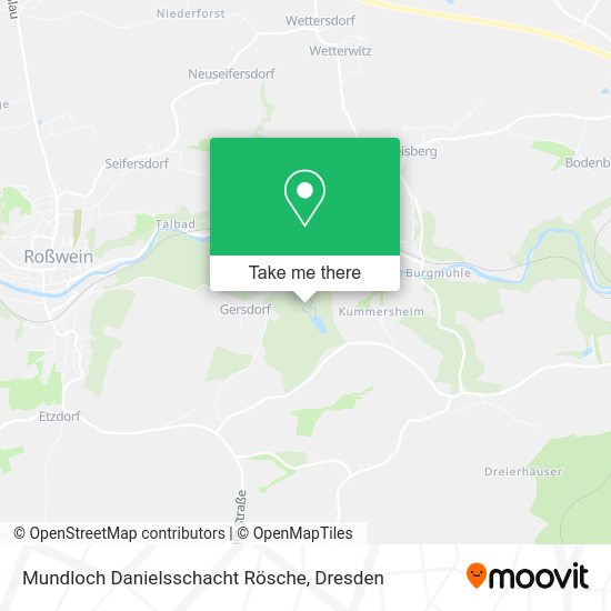 Карта Mundloch Danielsschacht Rösche