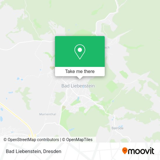 Карта Bad Liebenstein