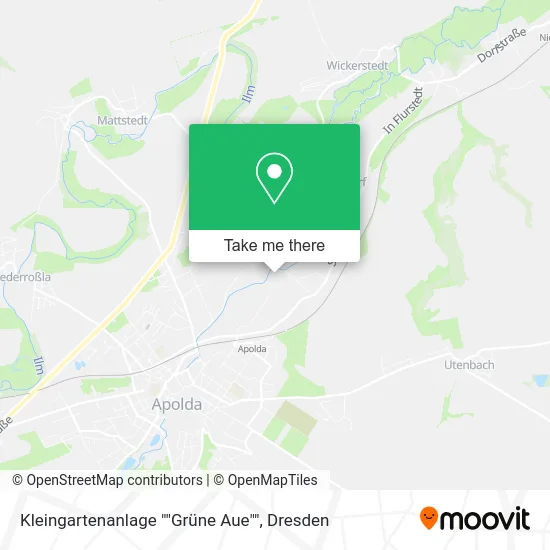 Карта Kleingartenanlage ""Grüne Aue""