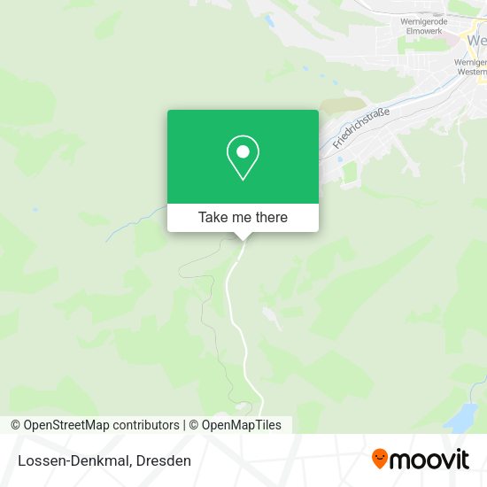 Карта Lossen-Denkmal