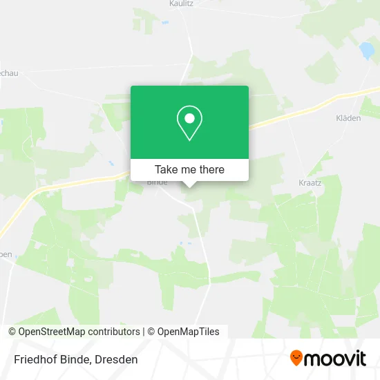 Карта Friedhof Binde