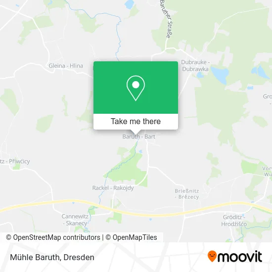 Карта Mühle Baruth