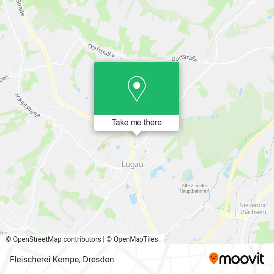 Карта Fleischerei Kempe