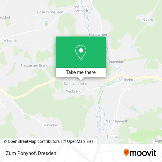 Карта Zum Ponyhof