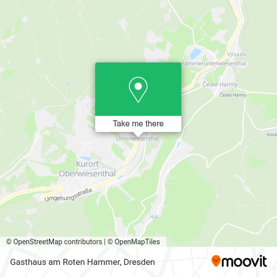 Карта Gasthaus am Roten Hammer