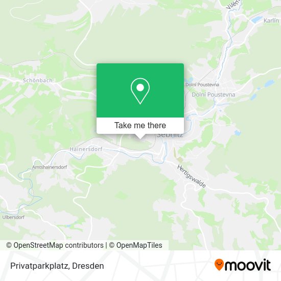 Карта Privatparkplatz