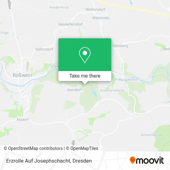 Карта Erzrolle Auf Josephschacht