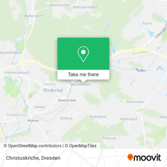 Карта Christuskriche