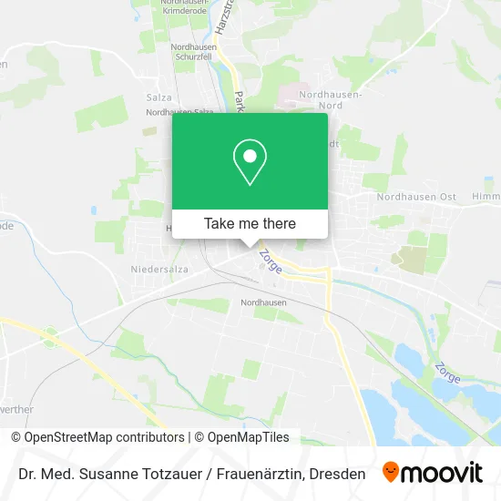 Dr. Med. Susanne Totzauer / Frauenärztin map