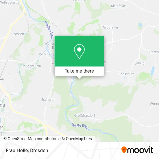 Карта Frau Holle