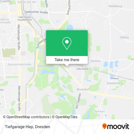 Карта Tiefgarage Hep