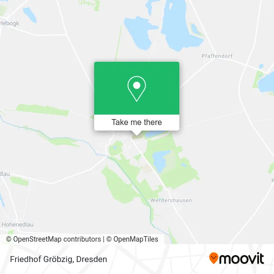 Карта Friedhof Gröbzig