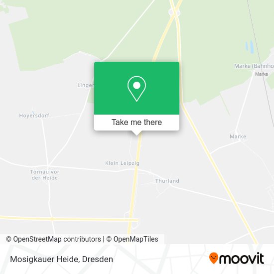 Карта Mosigkauer Heide