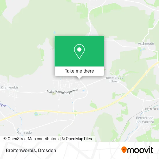 Карта Breitenworbis