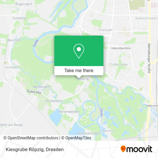 Карта Kiesgrube Röpzig