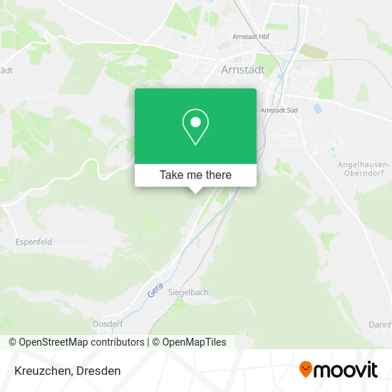 Карта Kreuzchen