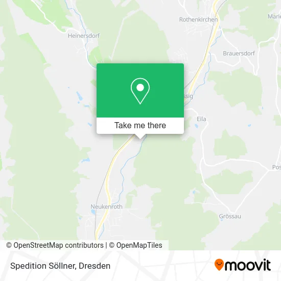Карта Spedition Söllner