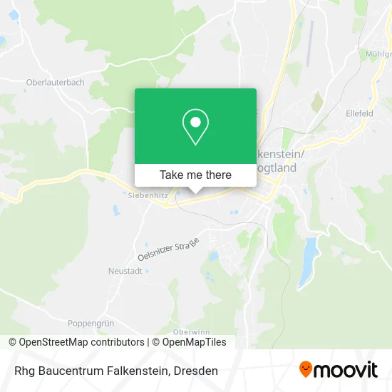 Карта Rhg Baucentrum Falkenstein