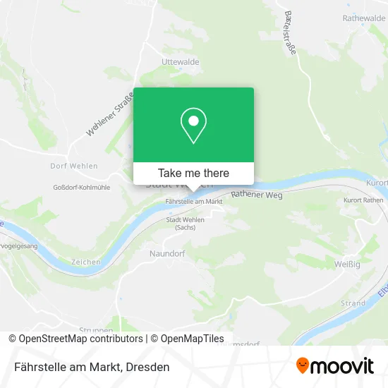 Карта Fährstelle am Markt