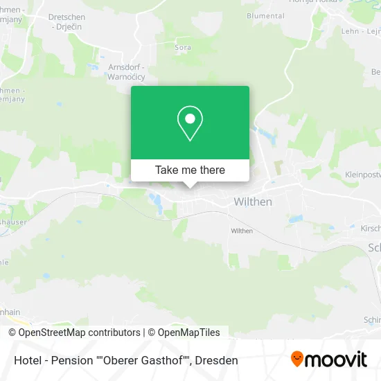 Карта Hotel - Pension ""Oberer Gasthof""