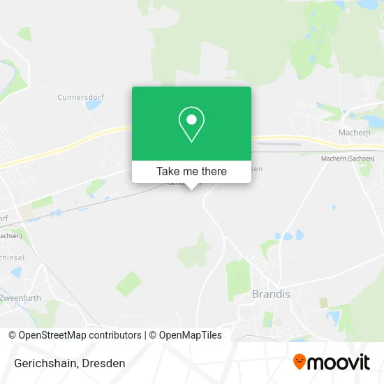 Карта Gerichshain