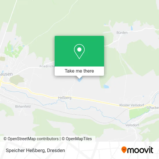 Карта Speicher Heßberg