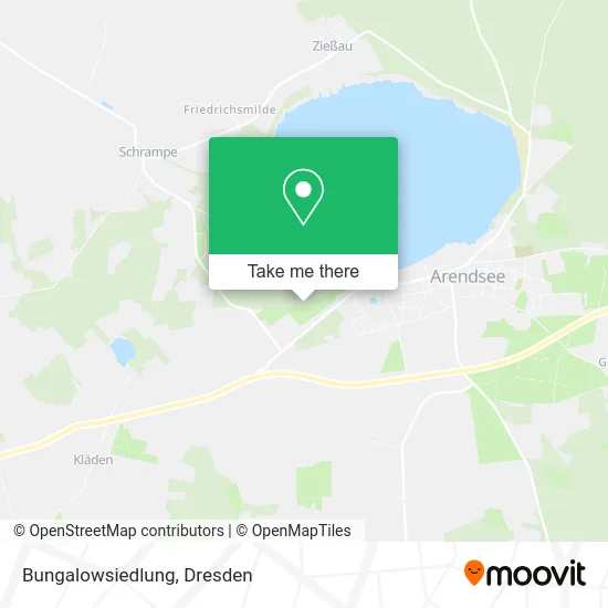 Карта Bungalowsiedlung