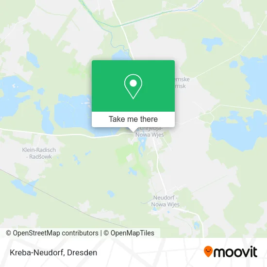 Карта Kreba-Neudorf