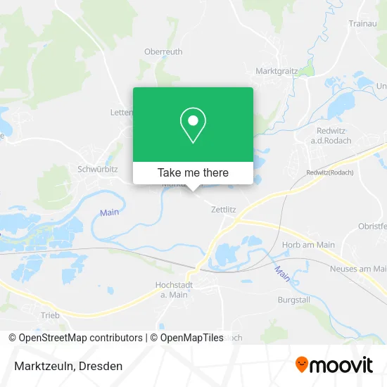 Карта Marktzeuln