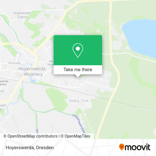 Карта Hoyerswerda