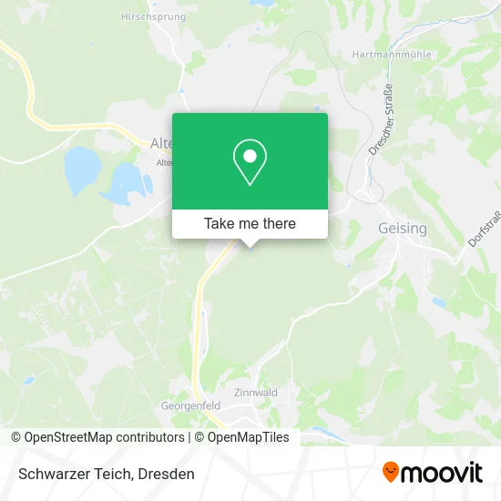 Карта Schwarzer Teich