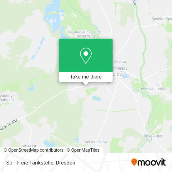 Карта Sb - Freie Tankstelle