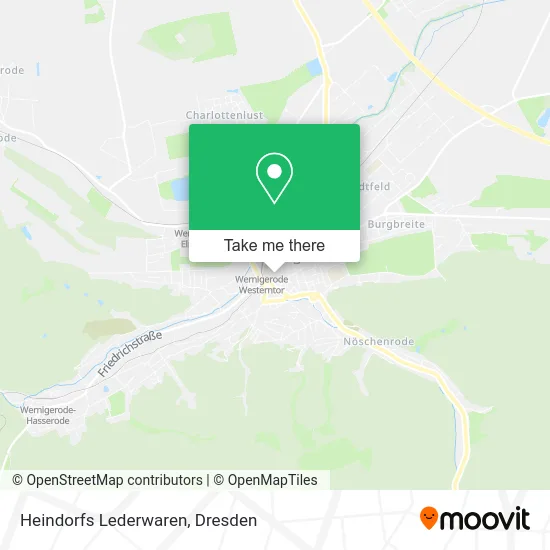 Карта Heindorfs Lederwaren