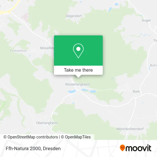 Карта Ffh-Natura 2000