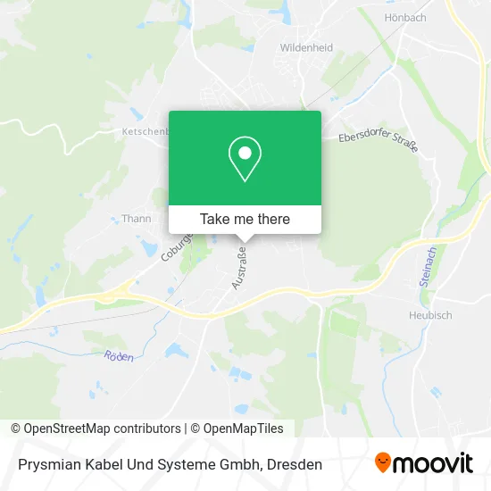 Карта Prysmian Kabel Und Systeme Gmbh