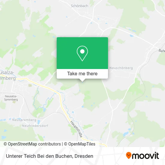 Карта Unterer Teich Bei den Buchen