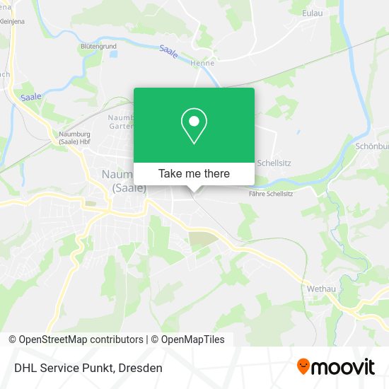 Карта DHL Service Punkt