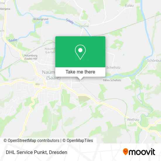 Карта DHL Service Punkt