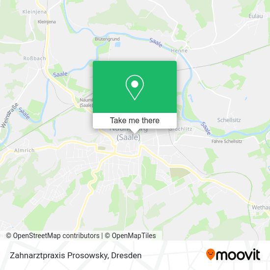Карта Zahnarztpraxis Prosowsky