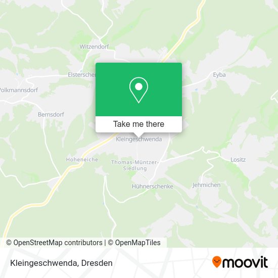 Карта Kleingeschwenda