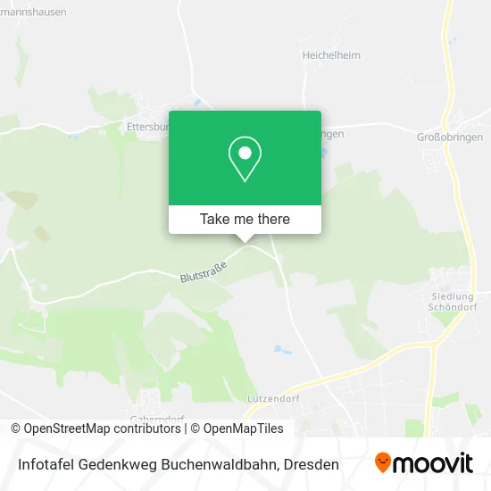 Карта Infotafel Gedenkweg Buchenwaldbahn