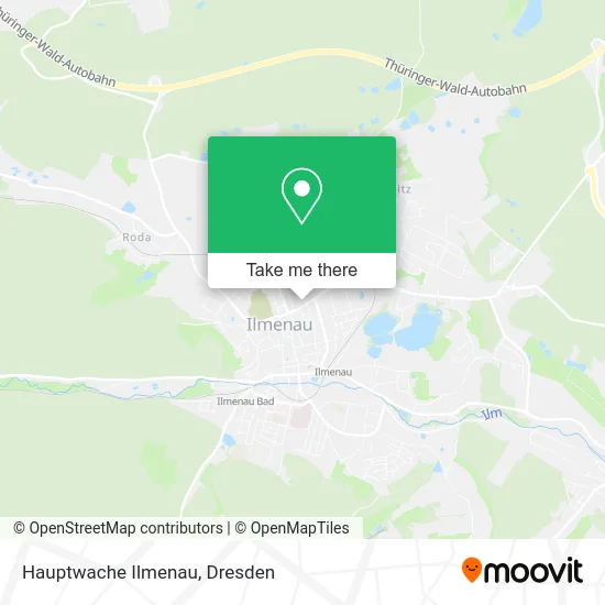Карта Hauptwache Ilmenau