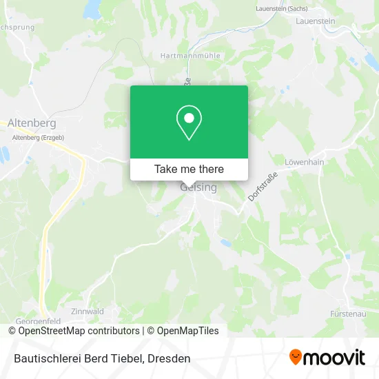Карта Bautischlerei Berd Tiebel