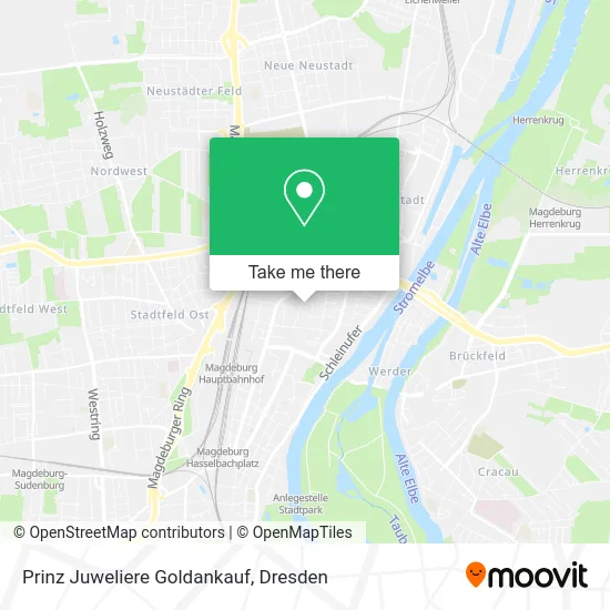 Карта Prinz Juweliere Goldankauf