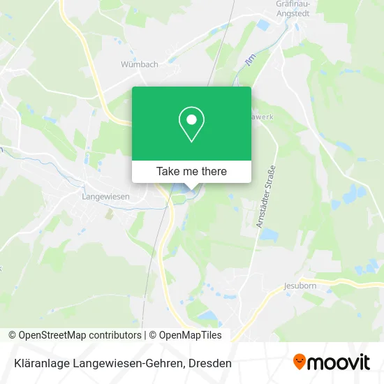 Карта Kläranlage Langewiesen-Gehren